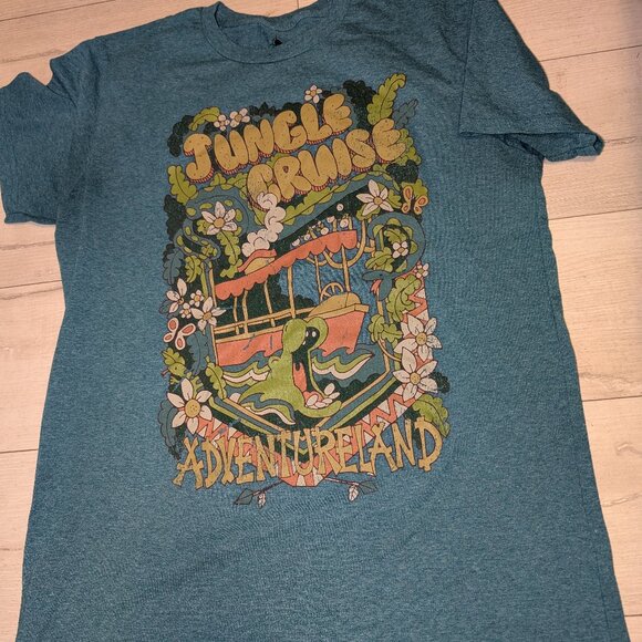 Disney Jungle Cruise Adventureland T Shirt Mens / Adult Size L - Picture 2 of 4